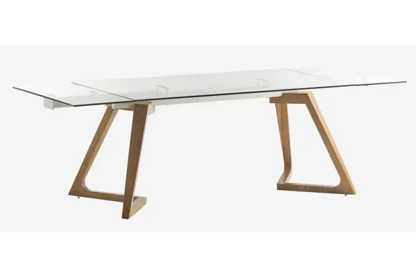 Mesa de comedor extensible Gate