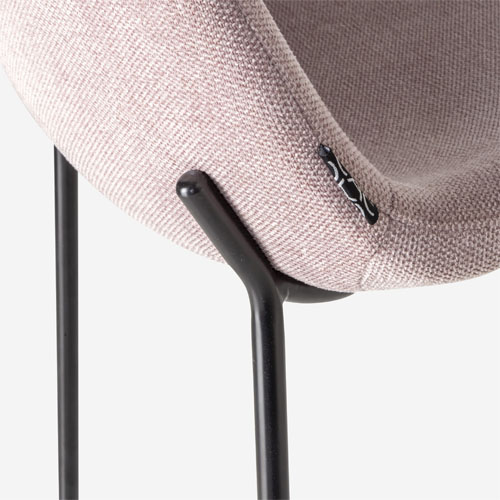 Silla rosa Belle