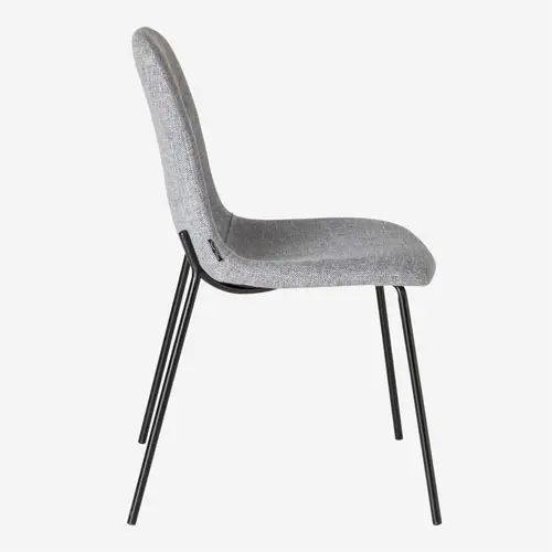 Silla gris Belle