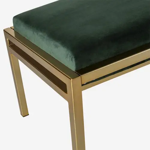 Banco de cama Proud verde