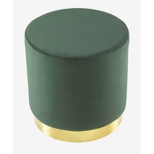 Puff pequeño Dot verde