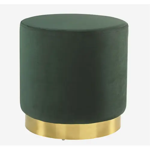 Puff pequeño Dot verde