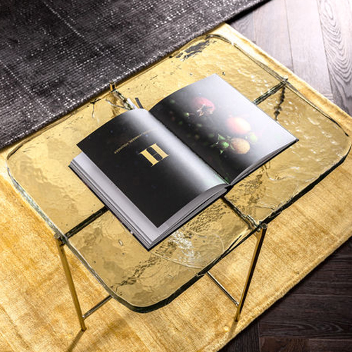 Mesa de centro vidrio Ice Double Kare