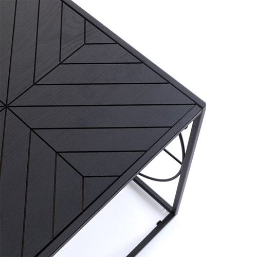 Conjunto mesa de centro madera Techno Kare