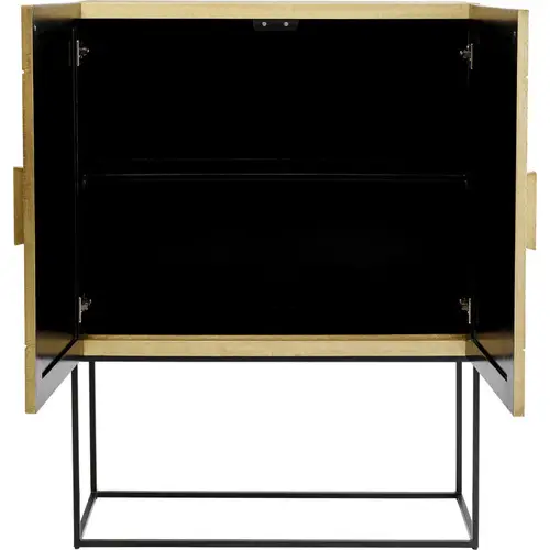 Mueble bar con relieve dorado Marrakech Kare