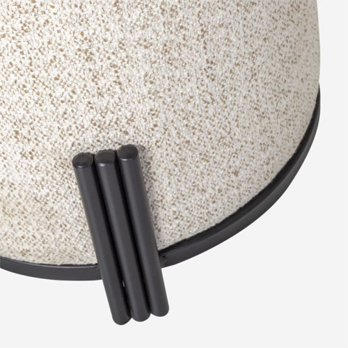 Puff pequeño Joy beige