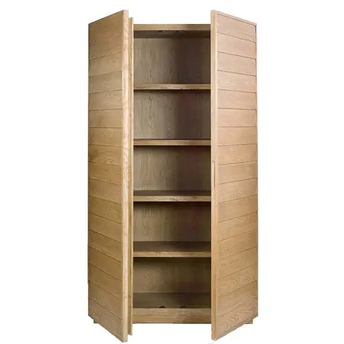 Armario perdí lila cerrada madera roble