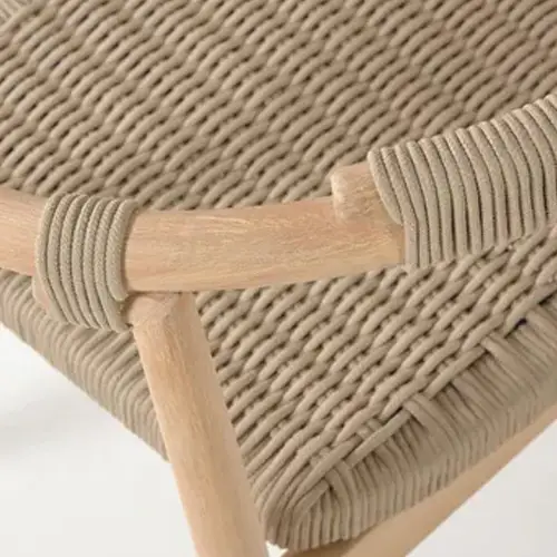 Silla Majela madera maciza eucalipto