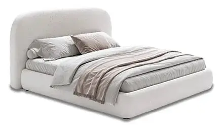 Cama tapizada dana con canapé