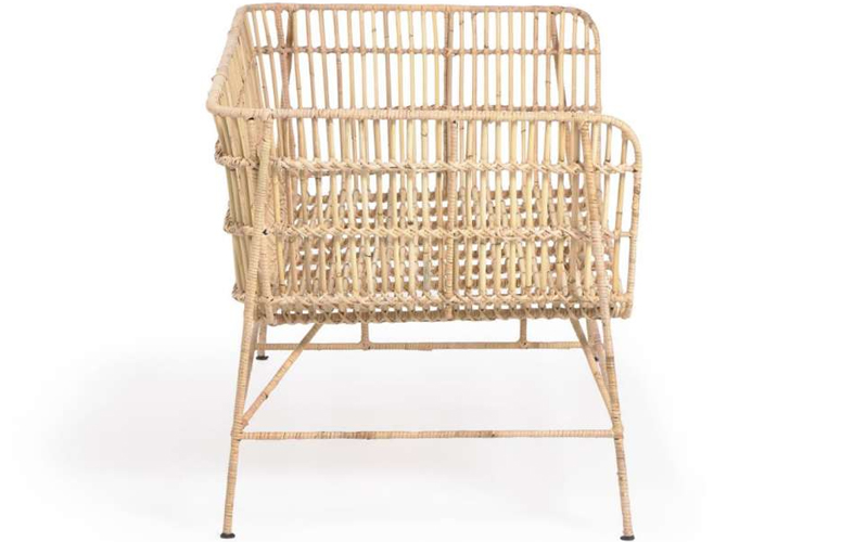 Sofá Aiala 2 plazas fibra natural 140 cms