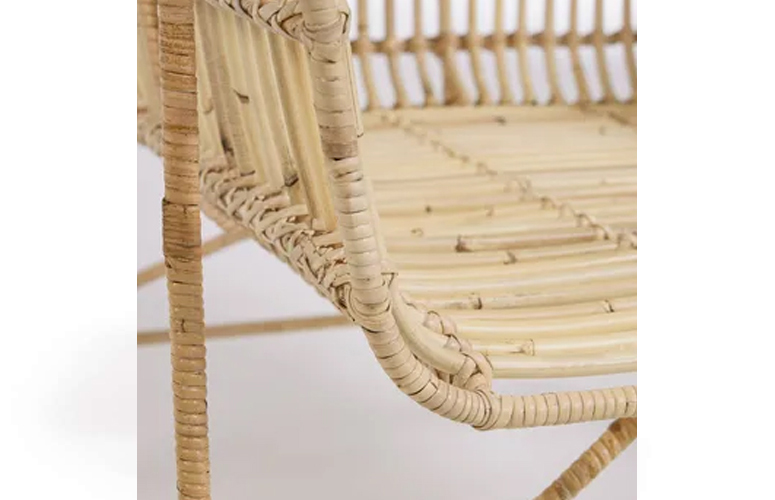 Sofá Aiala 2 plazas fibra natural 140 cms