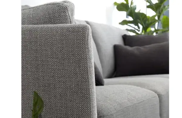 Sofá Gilma chaise loungue derecho gris 260 cms