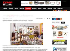 Presenta la colección colonial Authentico