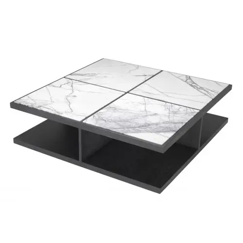 Mesa de centro mármol blanco Miguel