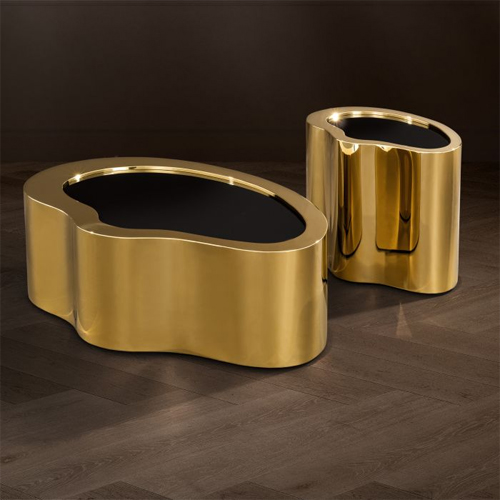Mesa de centro cristal Gibbons