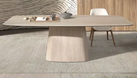 Mesa de comedor porcelánico Orya