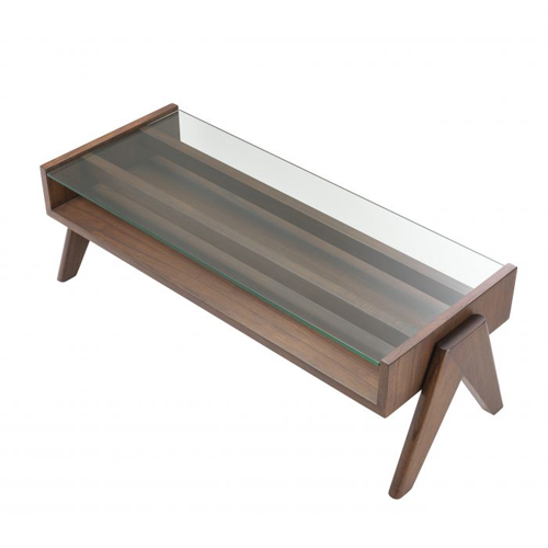 Mesa de centro cristal Lionnel.