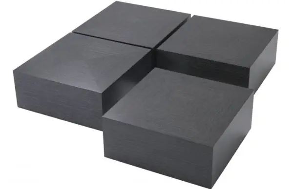 Mesa de centro madera Puro set de 4