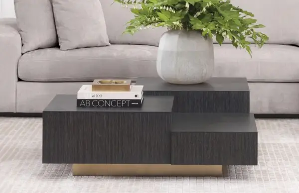 Mesa de centro de madera Nerone