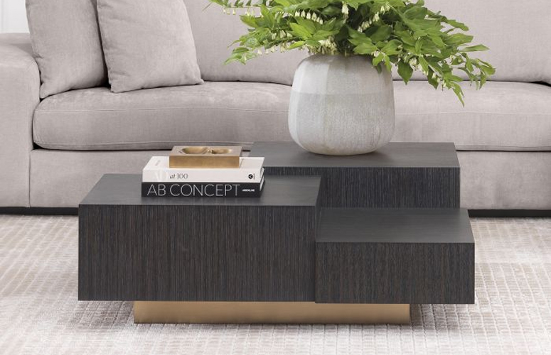 Mesa de centro de madera Nerone