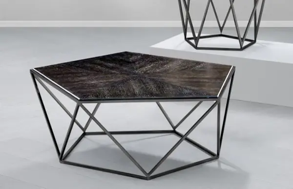 Mesa de centro madera Pentagon