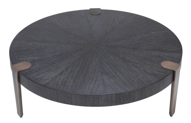 Mesa de centro madera Oxnard Negro