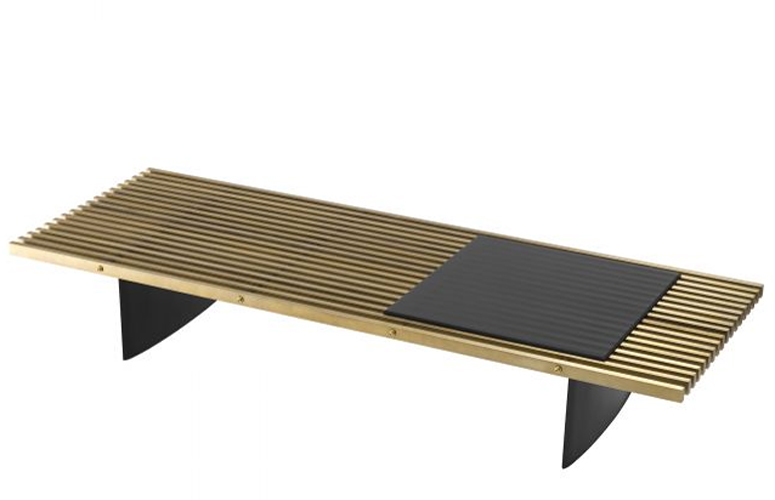 Mesa de centro latón Vauclair