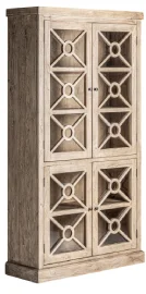 Vitrina 4 puertas de madera colonial Gubin Vitrina 4 puertas de madera colonial Gubin