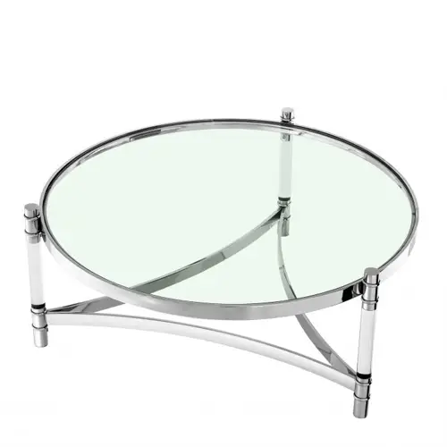 Mesa de centro cristal Trento