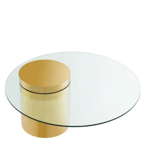 Mesa de centro cristal Equilibre