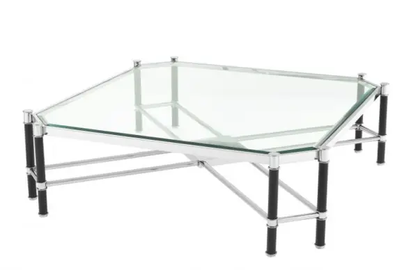 Mesa de centro cristal Florence