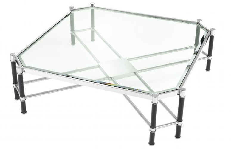 Mesa de centro cristal Florence