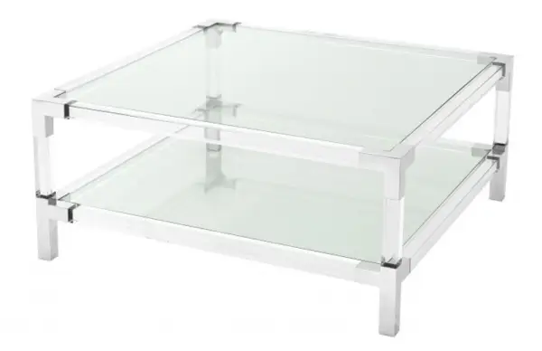 Mesa de centro cristal Royalton