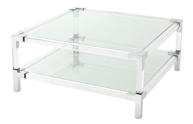 Mesa de centro cristal Royalton