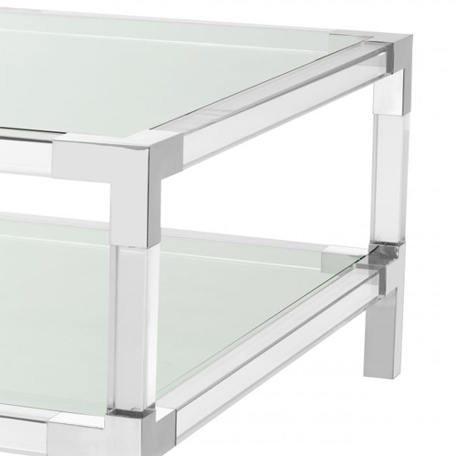 Mesa de centro cristal Royalton