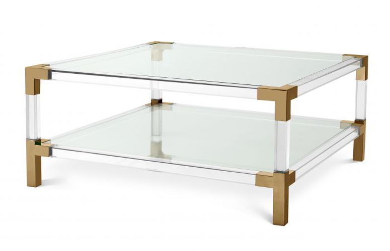 Mesa de centro cristal Royalton