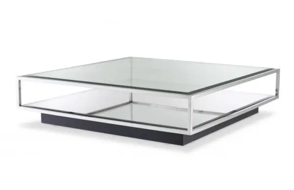 Mesa de centro cristal Tortonal