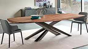 Mesa de comedor master wood Lancer Cattelan