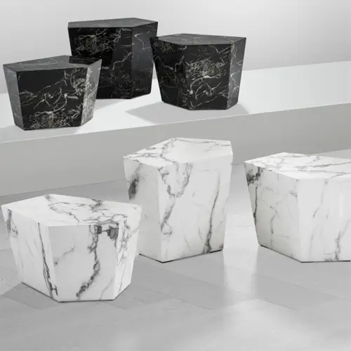 Mesa de centro mármol Prudential Set of 3