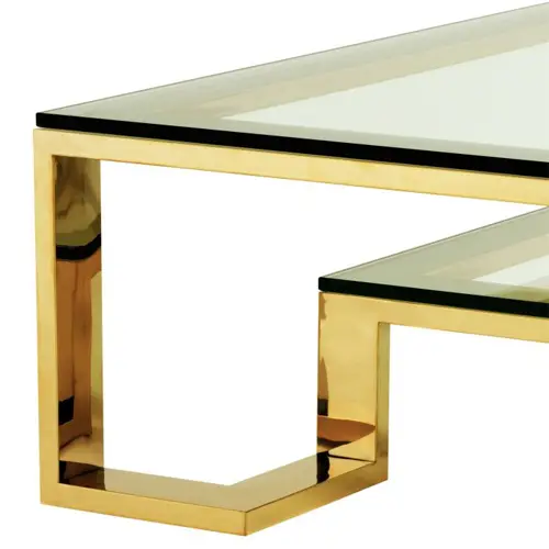 Mesa de centro cristal Huntington