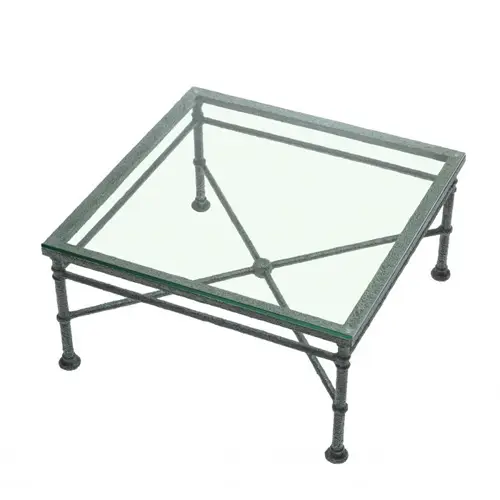 Mesa de centro cristal Beiënnale Square