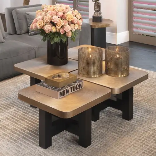 Mesa de centro de madera Agoura
