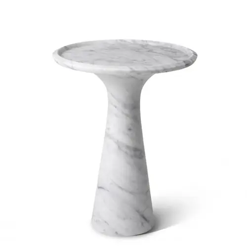 Mesa auxiliar mármol Pompano Low