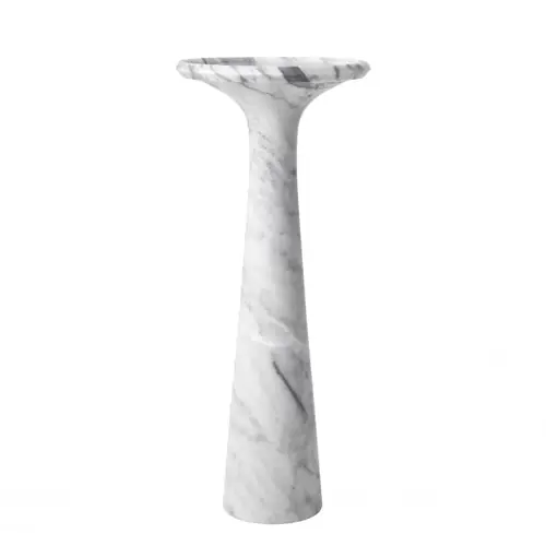 Mesa auxiliar mármol Pompano High