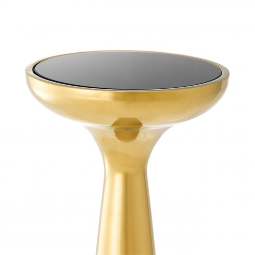 Mesa auxiliar de cristal Lindos High