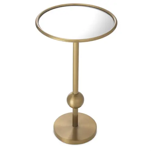 Mesa auxiliar acero Narciso