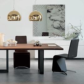Cómo elegir mesa de comedor de metal