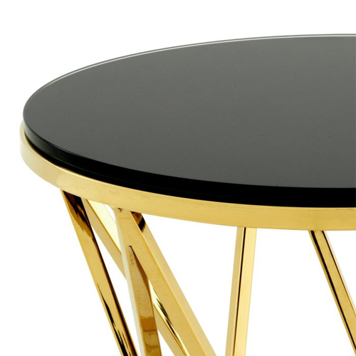 Mesa auxiliar cristal Domingo L