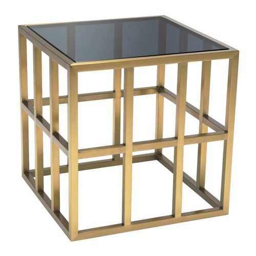 Mesa auxiliar cristal Lazare