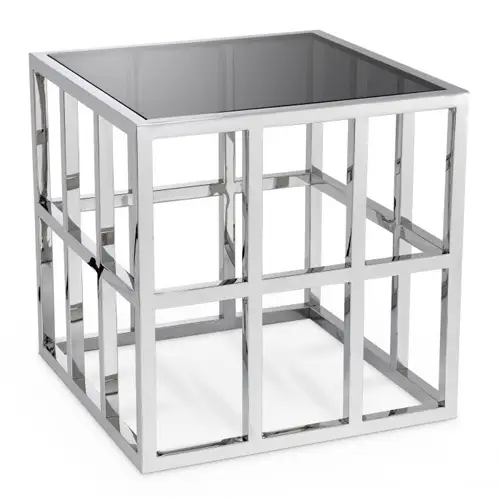 Mesa auxiliar cristal Lazare